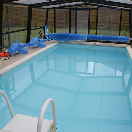 Alpstuga Quaint Chalet With Private Pool In Lesneven *