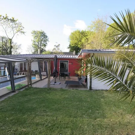 Alpstuga Quaint Chalet With Private Pool In Lesneven Momignies